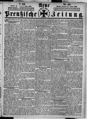 Neue preußische Zeitung vom 21.02.1885