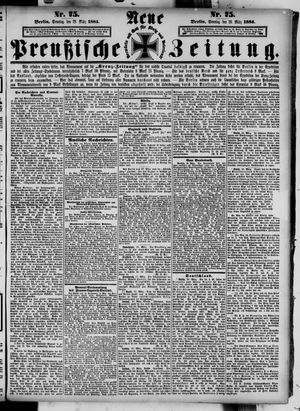Neue preußische Zeitung vom 29.03.1885