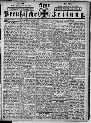 Neue preußische Zeitung vom 16.04.1885
