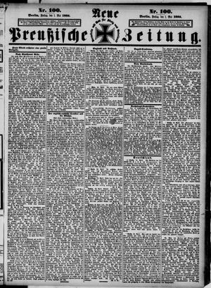 Neue preußische Zeitung vom 01.05.1885