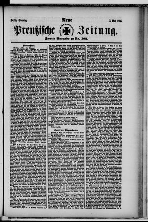 Neue preußische Zeitung vom 02.05.1885