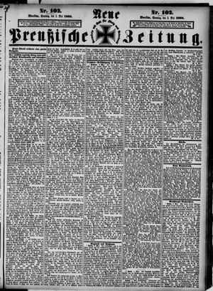 Neue preußische Zeitung on May 3, 1885