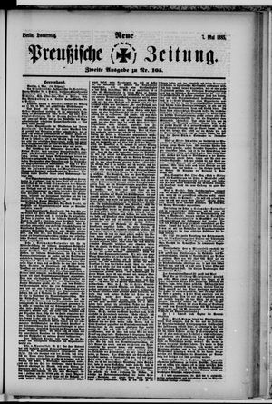 Neue preußische Zeitung vom 07.05.1885