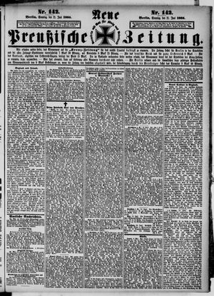 Neue preußische Zeitung vom 21.06.1885