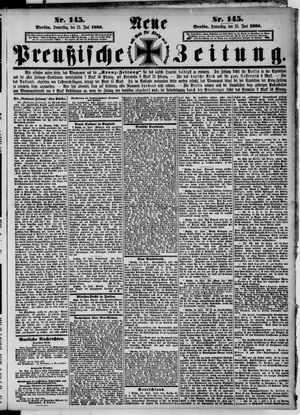 Neue preußische Zeitung vom 25.06.1885