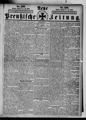 Neue preußische Zeitung vom 08.07.1885