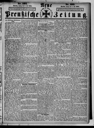 Neue preußische Zeitung vom 17.07.1885