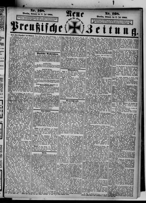 Neue preußische Zeitung vom 22.07.1885