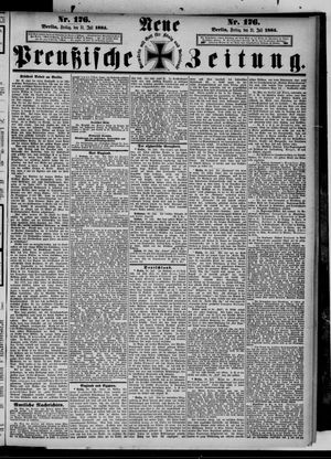Neue preußische Zeitung vom 31.07.1885