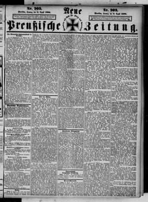 Neue preußische Zeitung vom 30.08.1885