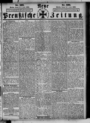 Neue preußische Zeitung vom 04.10.1885