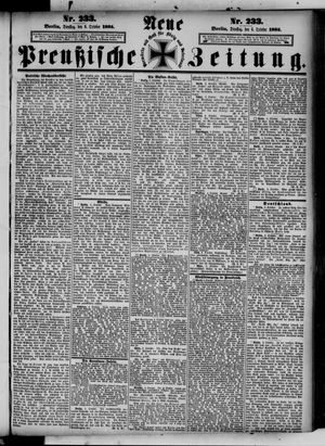 Neue preußische Zeitung vom 06.10.1885