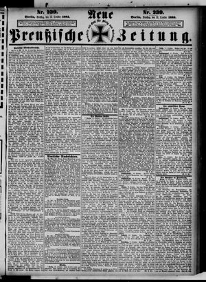 Neue preußische Zeitung vom 13.10.1885
