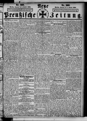 Neue preußische Zeitung vom 14.11.1885