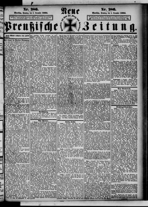 Neue preußische Zeitung vom 06.12.1885