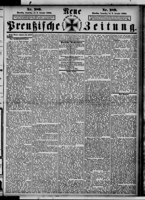 Neue preußische Zeitung vom 10.12.1885