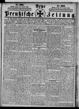 Neue preußische Zeitung vom 29.12.1885