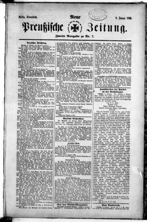 Neue preußische Zeitung on Jan 9, 1886