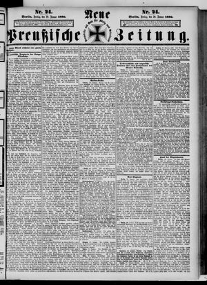 Neue preußische Zeitung vom 29.01.1886