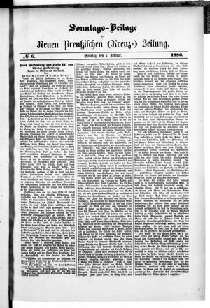 Neue preußische Zeitung on Feb 7, 1886