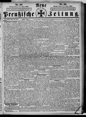 Neue preußische Zeitung vom 21.02.1886
