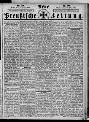 Neue preußische Zeitung vom 28.02.1886