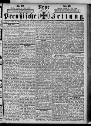 Neue preußische Zeitung vom 04.03.1886