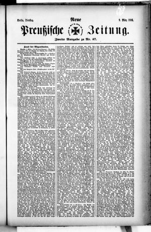 Neue preußische Zeitung vom 09.03.1886