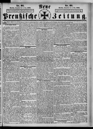 Neue preußische Zeitung vom 13.03.1886