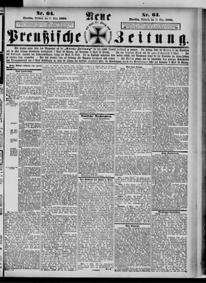 Neue preußische Zeitung vom 17.03.1886
