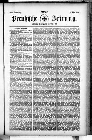 Neue preußische Zeitung vom 18.03.1886