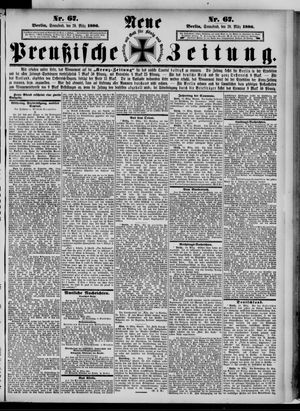 Neue preußische Zeitung vom 20.03.1886