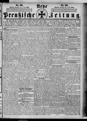 Neue preußische Zeitung vom 27.03.1886