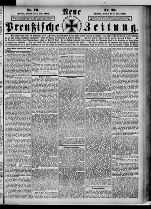 Neue preußische Zeitung vom 31.03.1886