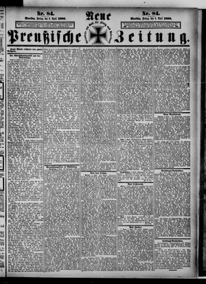 Neue preußische Zeitung vom 09.04.1886
