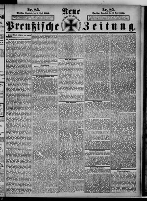 Neue preußische Zeitung vom 10.04.1886