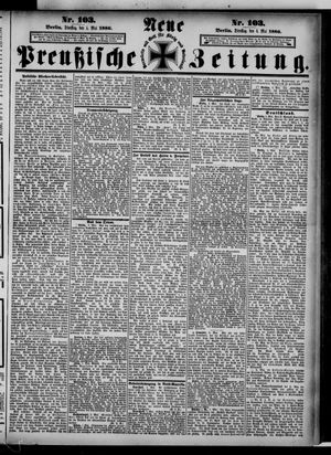 Neue preußische Zeitung vom 04.05.1886