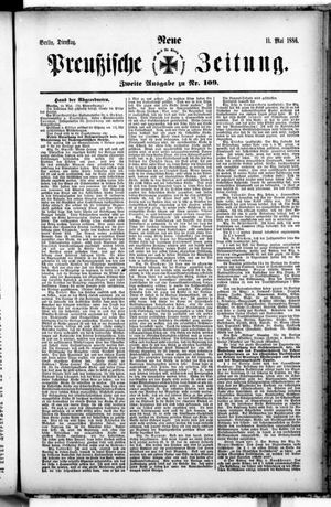 Neue preußische Zeitung vom 11.05.1886
