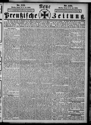 Neue preußische Zeitung vom 20.06.1886