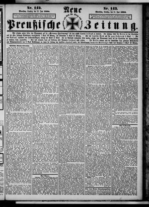 Neue preußische Zeitung vom 22.06.1886