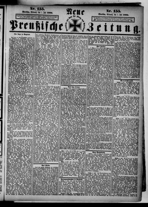 Neue preußische Zeitung vom 07.07.1886