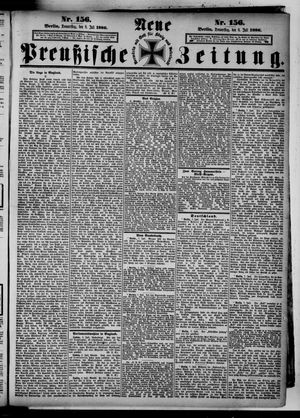 Neue preußische Zeitung on Jul 8, 1886