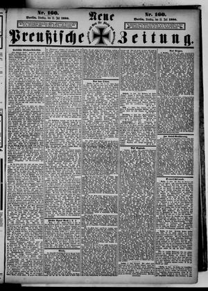 Neue preußische Zeitung vom 13.07.1886