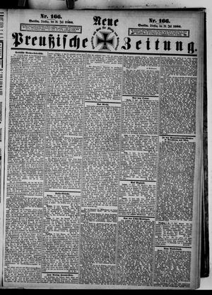 Neue preußische Zeitung vom 20.07.1886