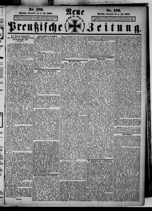 Neue preußische Zeitung vom 31.07.1886