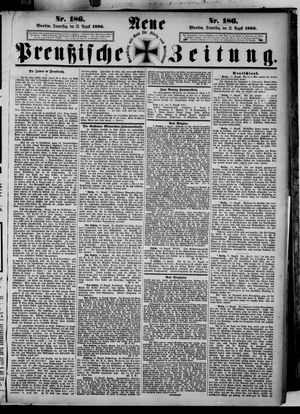 Neue preußische Zeitung vom 12.08.1886