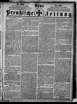 Neue preußische Zeitung vom 25.08.1886