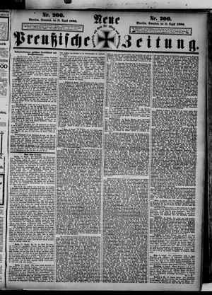 Neue preußische Zeitung vom 28.08.1886