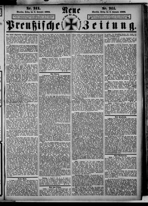 Neue preußische Zeitung vom 10.09.1886
