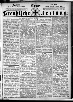Neue preußische Zeitung vom 28.11.1886